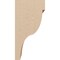 Ekena Millwork 6"W x 6"D x 12"H Wide Garner Rough Cedar Woodgrain TimberThane Corbel, Primed Tan CORUR06X06X12GARRCPR - alternate 2